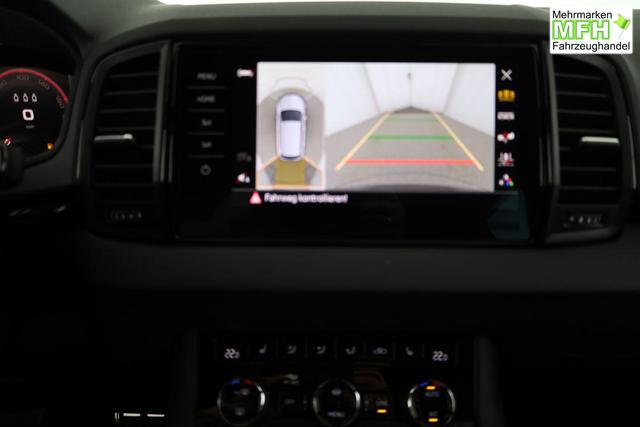 Skoda Karoq Sportline 1.5 TSI DSG Sportline, AHK, Navi, CANTON, Matrix, AreaView, Side, Kamera, el. Klappe, FS-beheizbar 