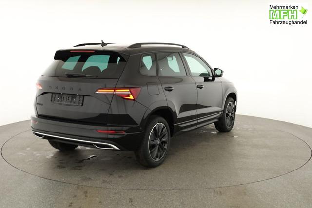 Skoda Karoq Sportline 1.5 TSI DSG Sportline, AHK, Navi, CANTON, Matrix, AreaView, Side, Kamera, el. Klappe, FS-beheizbar 