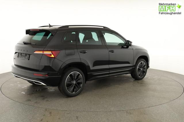 Skoda Karoq Sportline 1.5 TSI DSG Sportline, AHK, Navi, CANTON, Matrix, AreaView, Side, Kamera, el. Klappe, FS-beheizbar 