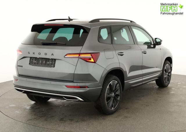 Skoda Karoq Sportline 1.5 TSI DSG Sportline, AHK, Navi, CANTON, Matrix, AreaView, Side, Kamera, el. Klappe, FS-beheizbar 
