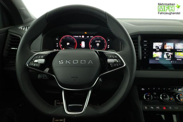 Skoda Karoq Sportline 1.5 TSI DSG Sportline, AHK, Navi, CANTON, Matrix, AreaView, Side, Kamera, el. Klappe, FS-beheizbar 