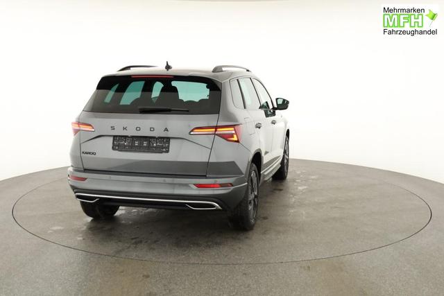 Skoda Karoq Sportline 1.5 TSI DSG Sportline, AHK, Navi, CANTON, Matrix, AreaView, Side, Kamera, el. Klappe, FS-beheizbar 