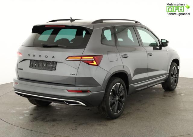 Skoda Karoq Sportline 4x4 2.0 TDI DSG Sportline, AHK, Navi, Matrix, AreaView, Side, Kamera, el. Klappe, FS-beheizbar, Winter 
