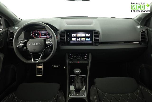 Skoda Karoq Sportline 4x4 2.0 TDI DSG Sportline, AHK, Navi, Matrix, AreaView, Side, Kamera, el. Klappe, FS-beheizbar, Winter 