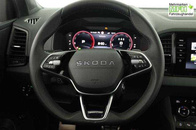 Skoda Karoq Sportline 4x4 2.0 TDI DSG Sportline, AHK, Navi, Matrix, AreaView, Side, Kamera, el. Klappe, FS-beheizbar, Winter 