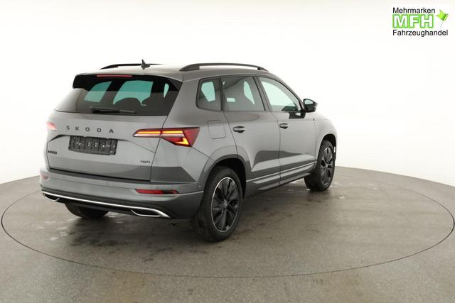 Skoda Karoq Sportline 4x4 2.0 TDI DSG Sportline, AHK, Navi, Matrix, AreaView, Side, Kamera, el. Klappe, FS-beheizbar, Winter 
