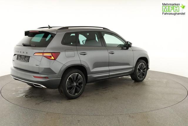 Skoda Karoq Sportline 4x4 2.0 TDI DSG Sportline, AHK, Navi, Matrix, AreaView, Side, Kamera, el. Klappe, FS-beheizbar, Winter 