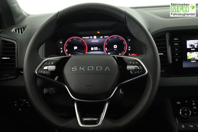 Skoda Karoq Sportline 4x4 2.0 TDI DSG Sportline, AHK, Navi, Matrix, AreaView, Side, Kamera, el. Klappe, FS-beheizbar, Winter 