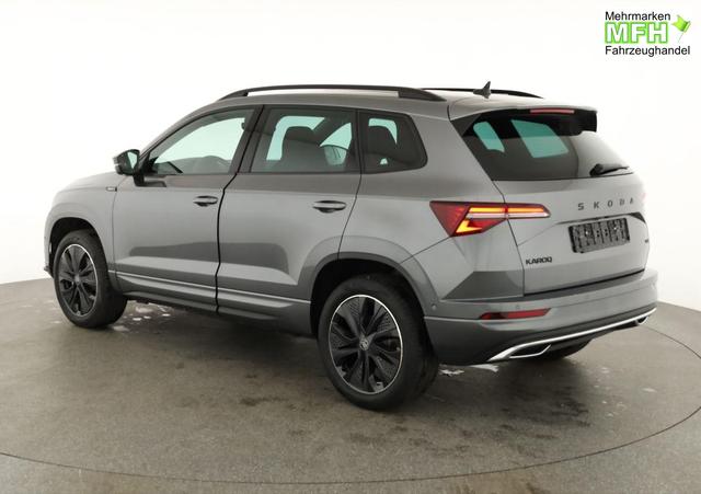 Skoda Karoq Sportline 4x4 2.0 TDI DSG Sportline, Pano, AHK, Navi, Matrix, AreaView, Side, Kamera, el. Klappe, FS-beheizbar, Winter 