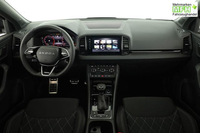Skoda Karoq Sportline 4x4 2.0 TDI DSG Sportline, Pano, AHK, Navi, Matrix, AreaView, Side, Kamera, el. Klappe, FS-beheizbar, Winter 