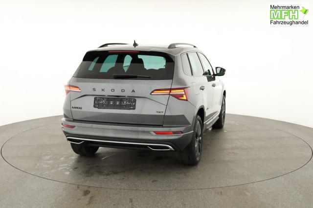 Skoda Karoq Sportline 4x4 2.0 TDI DSG Sportline, Pano, AHK, Navi, Matrix, AreaView, Side, Kamera, el. Klappe, FS-beheizbar, Winter 