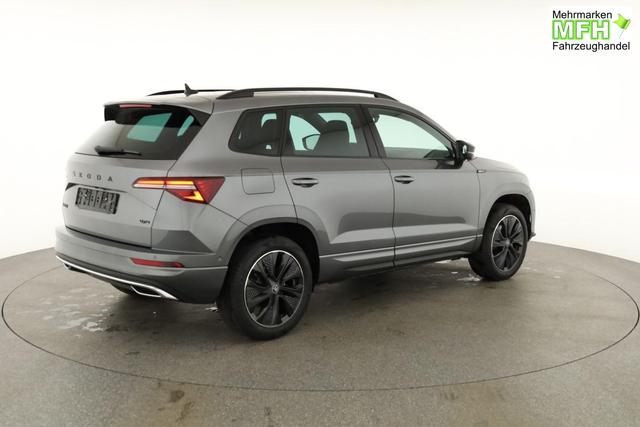 Skoda Karoq Sportline 4x4 2.0 TDI DSG Sportline, Pano, AHK, Navi, Matrix, AreaView, Side, Kamera, el. Klappe, FS-beheizbar, Winter 