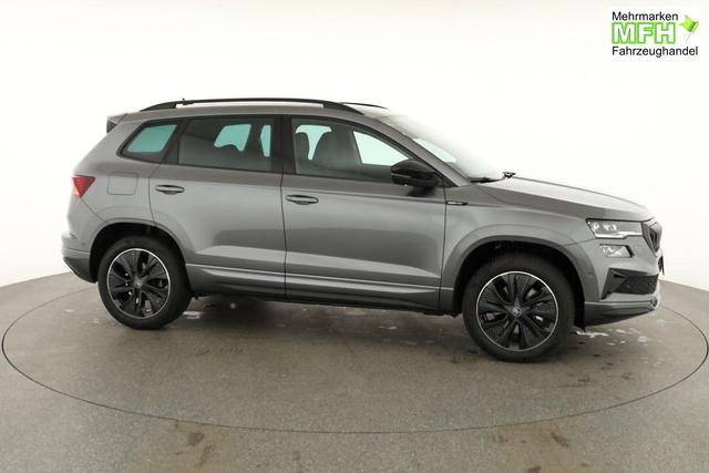 Skoda Karoq Sportline 4x4 2.0 TDI DSG Sportline, Pano, AHK, Navi, Matrix, AreaView, Side, Kamera, el. Klappe, FS-beheizbar, Winter 