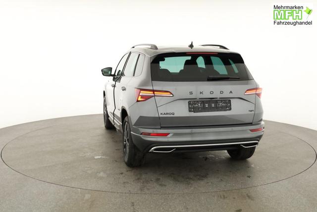 Skoda Karoq Sportline 4x4 2.0 TDI DSG Sportline, Pano, AHK, Navi, Matrix, AreaView, Side, Kamera, el. Klappe, FS-beheizbar, Winter 