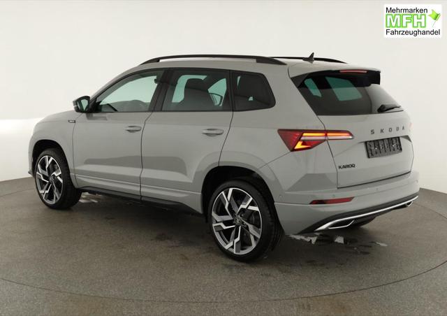 Skoda Karoq Sportline 1.5 TSI DSG Sportline, Pano, AHK, Navi, CANTON, Matrix, AreaView, Side, FS-beheizbar, 19-Zoll 