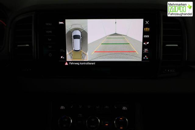 Skoda Karoq Sportline 1.5 TSI DSG Sportline, Pano, AHK, Navi, CANTON, Matrix, AreaView, Side, FS-beheizbar, 19-Zoll 