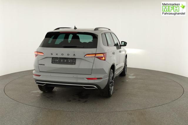 Skoda Karoq Sportline 1.5 TSI DSG Sportline, Pano, AHK, Navi, CANTON, Matrix, AreaView, Side, FS-beheizbar, 19-Zoll 