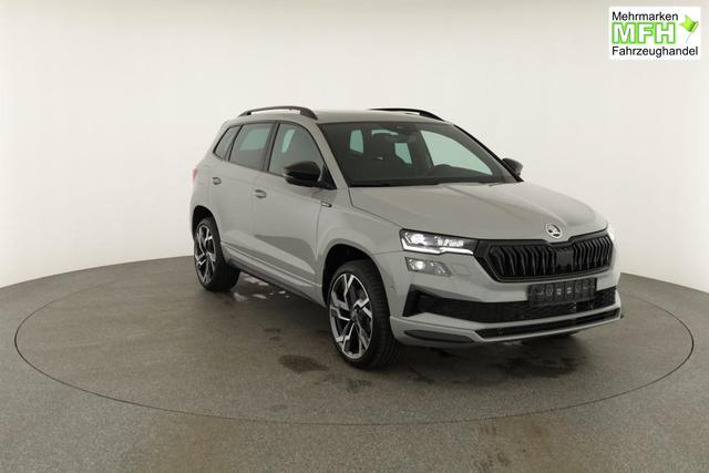 Skoda Karoq Sportline 1.5 TSI DSG Sportline, Pano, AHK, Navi, CANTON, Matrix, AreaView, Side, FS-beheizbar, 19-Zoll 