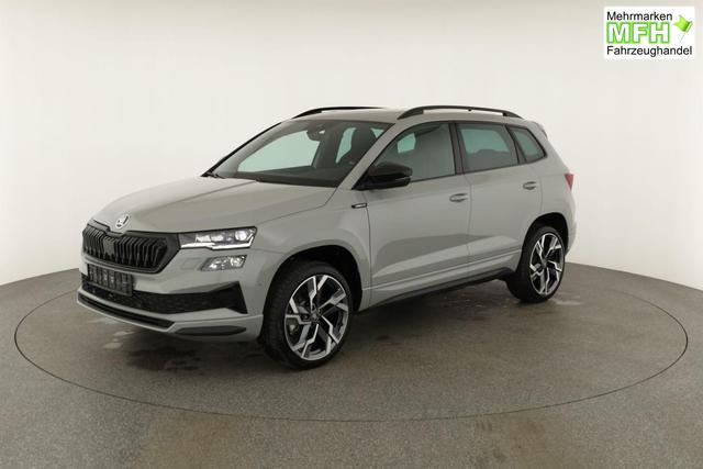 Skoda Karoq Sportline 1.5 TSI DSG Sportline, Pano, AHK, Navi, CANTON, Matrix, AreaView, Side, FS-beheizbar, 19-Zoll 