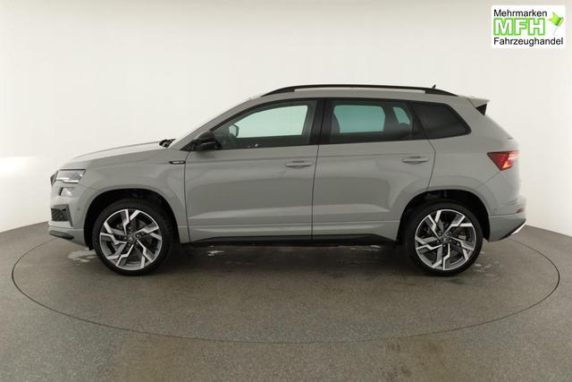 Skoda Karoq Sportline 1.5 TSI DSG Sportline, Pano, AHK, Navi, CANTON, Matrix, AreaView, Side, FS-beheizbar, 19-Zoll 