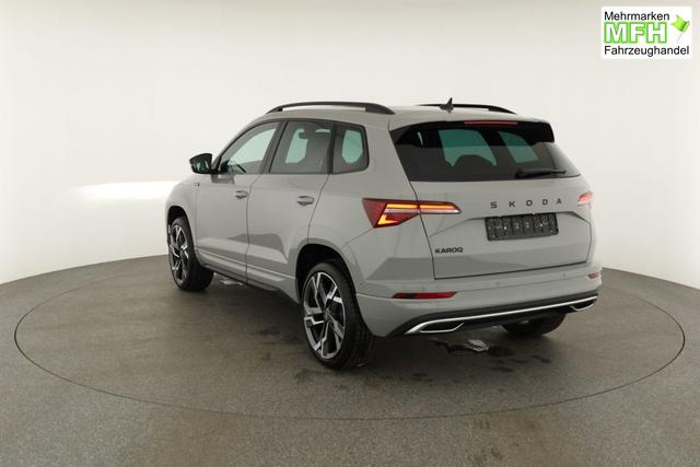 Skoda Karoq Sportline 1.5 TSI DSG Sportline, Pano, AHK, Navi, CANTON, Matrix, AreaView, Side, FS-beheizbar, 19-Zoll 
