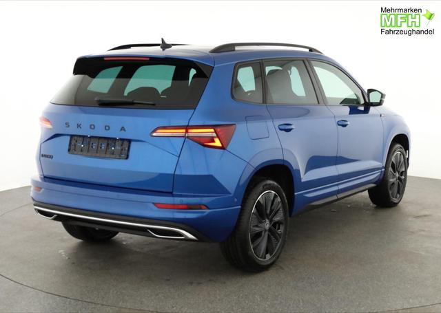 Skoda Karoq Sportline 1.5 TSI DSG Sportline, Pano, AHK, Navi, CANTON, Matrix, AreaView, Side, FS-beheizbar 