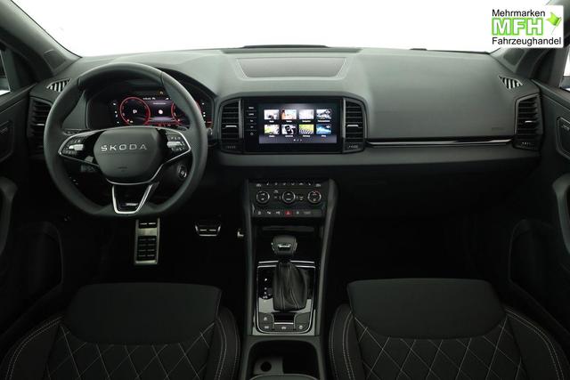 Skoda Karoq Sportline 1.5 TSI DSG Sportline, Pano, AHK, Navi, CANTON, Matrix, AreaView, Side, FS-beheizbar 