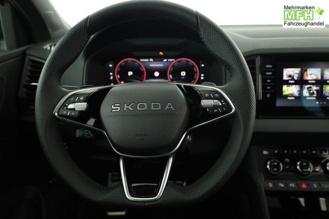 Skoda Karoq Sportline 1.5 TSI DSG Sportline, Pano, AHK, Navi, CANTON, Matrix, AreaView, Side, FS-beheizbar 