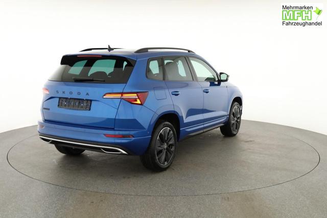 Skoda Karoq Sportline 1.5 TSI DSG Sportline, Pano, AHK, Navi, CANTON, Matrix, AreaView, Side, FS-beheizbar 