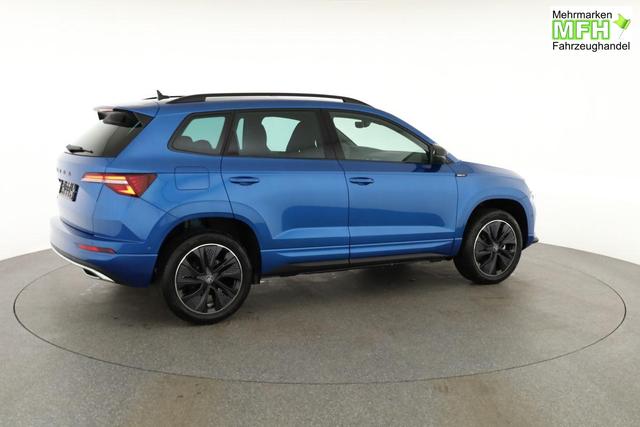 Skoda Karoq Sportline 1.5 TSI DSG Sportline, Pano, AHK, Navi, CANTON, Matrix, AreaView, Side, FS-beheizbar 