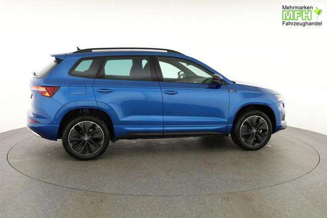 Skoda Karoq Sportline 1.5 TSI DSG Sportline, Pano, AHK, Navi, CANTON, Matrix, AreaView, Side, FS-beheizbar 