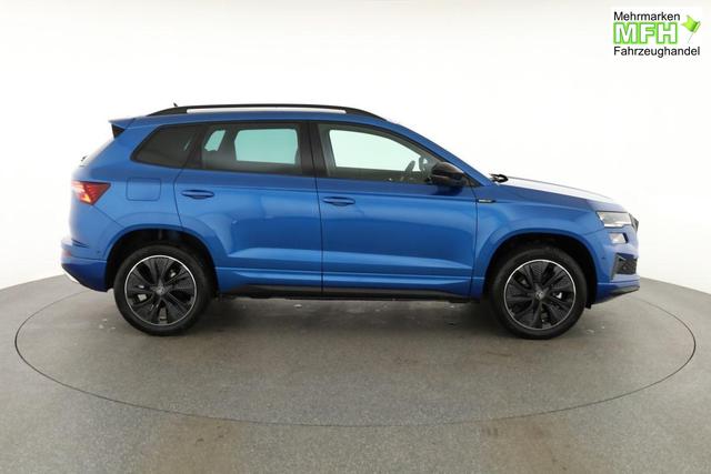 Skoda Karoq Sportline 1.5 TSI DSG Sportline, Pano, AHK, Navi, CANTON, Matrix, AreaView, Side, FS-beheizbar 