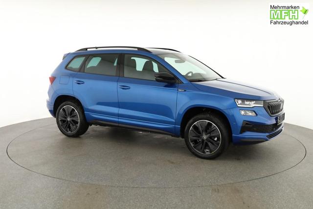 Skoda Karoq Sportline 1.5 TSI DSG Sportline, Pano, AHK, Navi, CANTON, Matrix, AreaView, Side, FS-beheizbar 