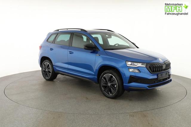 Skoda Karoq Sportline 1.5 TSI DSG Sportline, Pano, AHK, Navi, CANTON, Matrix, AreaView, Side, FS-beheizbar 