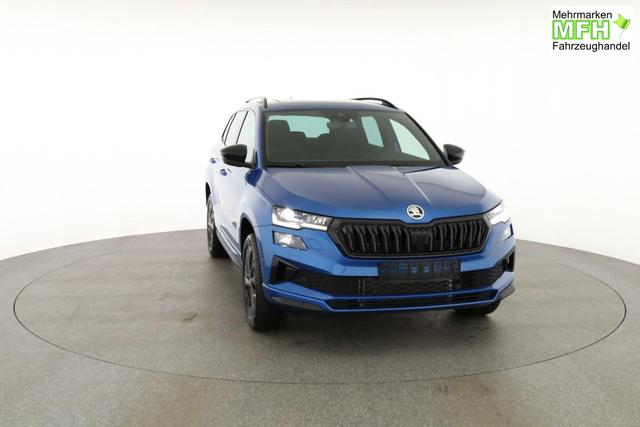 Skoda Karoq Sportline 1.5 TSI DSG Sportline, Pano, AHK, Navi, CANTON, Matrix, AreaView, Side, FS-beheizbar 