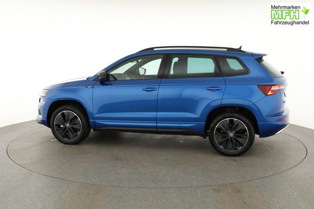 Skoda Karoq Sportline 1.5 TSI DSG Sportline, Pano, AHK, Navi, CANTON, Matrix, AreaView, Side, FS-beheizbar 