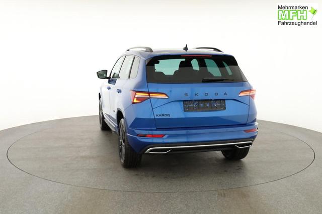 Skoda Karoq Sportline 1.5 TSI DSG Sportline, Pano, AHK, Navi, CANTON, Matrix, AreaView, Side, FS-beheizbar 