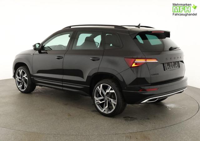 Skoda Karoq Sportline 1.5 TSI DSG Sportline, Pano, AHK, Navi, Matrix, AreaView, Side, FS-beheizbar, Winter, 19-Zoll 