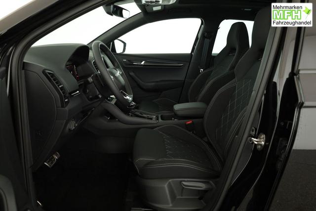 Skoda Karoq Sportline 1.5 TSI DSG Sportline, Pano, AHK, Navi, Matrix, AreaView, Side, FS-beheizbar, Winter, 19-Zoll 