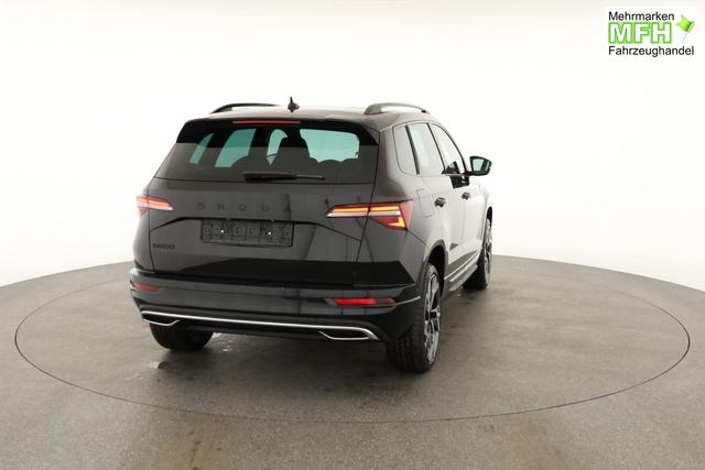 Skoda Karoq Sportline 1.5 TSI DSG Sportline, Pano, AHK, Navi, Matrix, AreaView, Side, FS-beheizbar, Winter, 19-Zoll 