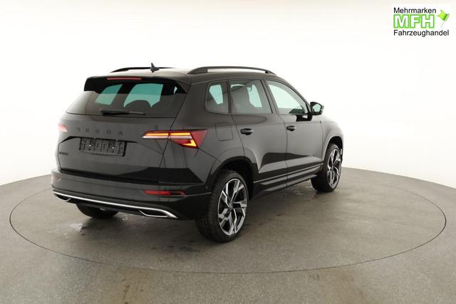 Skoda Karoq Sportline 1.5 TSI DSG Sportline, Pano, AHK, Navi, Matrix, AreaView, Side, FS-beheizbar, Winter, 19-Zoll 