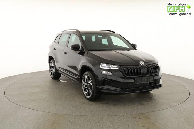 Skoda Karoq Sportline 1.5 TSI DSG Sportline, Pano, AHK, Navi, Matrix, AreaView, Side, FS-beheizbar, Winter, 19-Zoll 