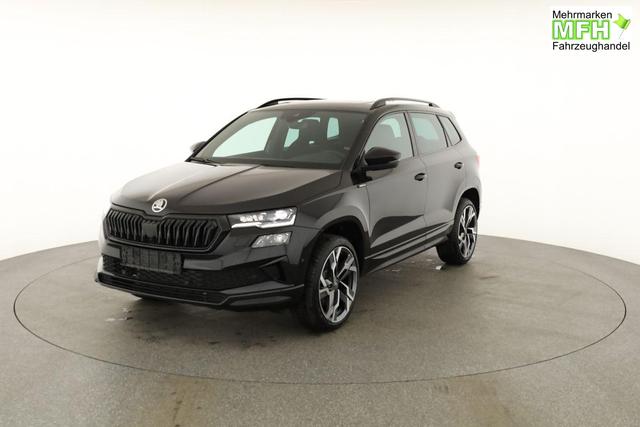 Skoda Karoq Sportline 1.5 TSI DSG Sportline, Pano, AHK, Navi, Matrix, AreaView, Side, FS-beheizbar, Winter, 19-Zoll 