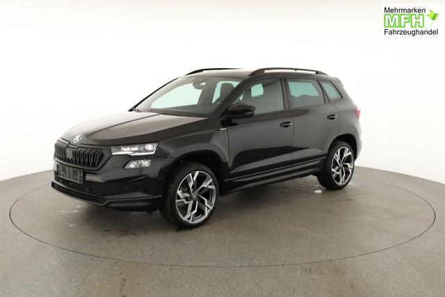 Skoda Karoq Sportline 1.5 TSI DSG Sportline, Pano, AHK, Navi, Matrix, AreaView, Side, FS-beheizbar, Winter, 19-Zoll 