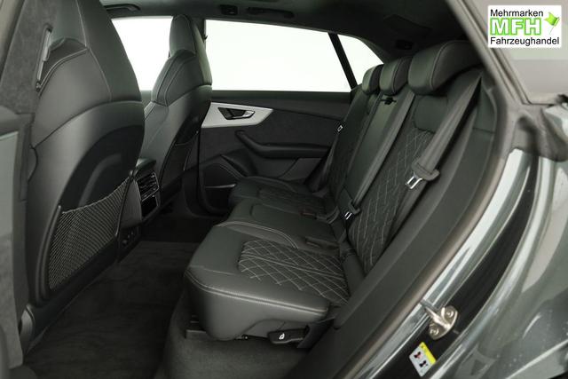Audi Q8 50 TDI quattro qu S-LINE, Standheizung, HuD, Luft, Pano, B&O, 23-Zoll, AHK, Leder, AreaView, Optik schwarz 
