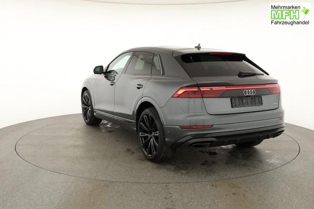 Audi Q8 50 TDI quattro qu S-LINE, Standheizung, HuD, Luft, Pano, B&O, 23-Zoll, AHK, Leder, AreaView, Optik schwarz 