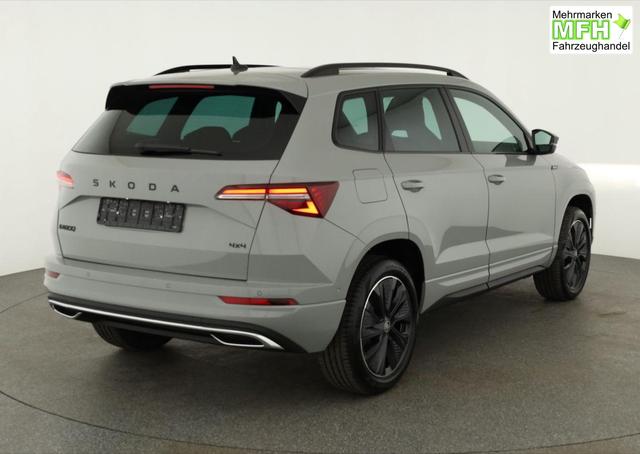 Skoda Karoq Sportline 4x4 2.0 TDI DSG Sportline, Pano, AHK, Navi, Matrix, AreaView, Side, Kamera, el. Klappe, FS-beheizbar, Winter 