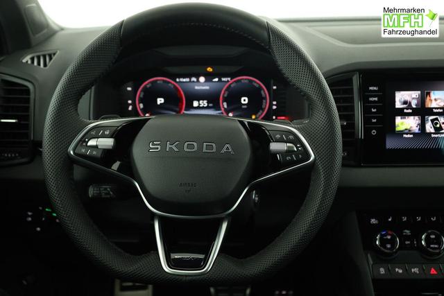 Skoda Karoq Sportline 4x4 2.0 TDI DSG Sportline, Pano, AHK, Navi, Matrix, AreaView, Side, Kamera, el. Klappe, FS-beheizbar, Winter 