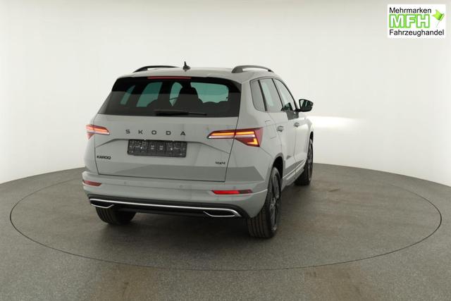 Skoda Karoq Sportline 4x4 2.0 TDI DSG Sportline, Pano, AHK, Navi, Matrix, AreaView, Side, Kamera, el. Klappe, FS-beheizbar, Winter 