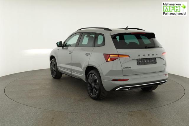 Skoda Karoq Sportline 4x4 2.0 TDI DSG Sportline, Pano, AHK, Navi, Matrix, AreaView, Side, Kamera, el. Klappe, FS-beheizbar, Winter 